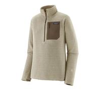 Fleece Pullover with Zip Neck Patagonia R1 Air Beige XS