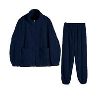 Fleece Pyjamas Set for Men Flannel Pjs Sets Fluffy Fuzzy Button Down Tops Pants Warm Lounge Set Matching Sleepwear Sherpa Winter Warm Pajamas Thicken Plush Loungewear Fur Teddy Nightwear with Pocket