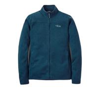 Rab Men's Ryvoan Jacket - Full-Zip Fleece Coat for Trekking & Casual Use - Tempest Blue - Medium