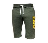 Fleece Shorts Jogging Bottom Joggers MMA Boxing Gym Fitness Sweat Shorts Casual Home Wear (Charcoal, XL)