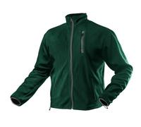 Fleece Sweatshirt, Green, Size S