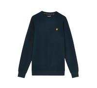 Fleece sweatshirt with round neck Lyle & Scott Fly Bleu L
