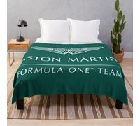 Fleece Throw Blanket Aston Martin F1 for Sofa Couch Kids 60 x 50 Inches
