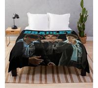 Fleece Throw Blanket Brad Simpson The Vamps for Sofa Couch Kids 60 x 50 Inches