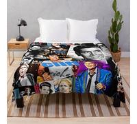 Fleece Throw Blanket cliff richard for Sofa Couch Kids 60 x 50 Inches