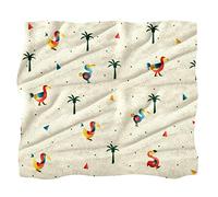 Fleece Throw Blanket Dodo Bird Pattern for Couch Sofa or Bed Cozy Soft Blankets
