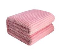 Fleece Throw Blanket for Couch and Bed, Super Soft Cosy Warm Throw Blanket, Stripe Blankets for Bed, Couch Chair Throws Warm and Lightweight All Seasons, Perfect Camping Travel