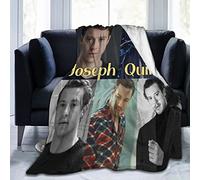 Fleece Throw Blanket for Couch Sofa or Bed, Joseph Joe Quinn Soft Fuzzy Plush Blanket, Luxury Flannel Lap Blanket, Super Cozy and Comfy for All Seasons 50"x40"