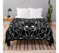Fleece Throw Blanket Hollow Knight Merch Hollow Knight for Sofa Couch Kids 60 x 50 Inches