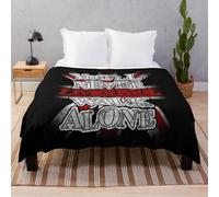Fleece Throw Blanket Liverpool - You'll Never Walk Alone for Sofa Couch Kids 60 x 50 Inches