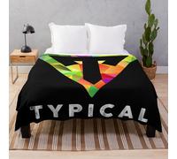 Fleece Throw Blanket Typical Gamer for Sofa Couch Kids 60 x 50 Inches