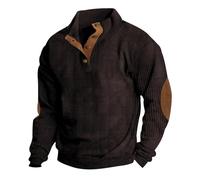Fleece Tops for Men UK Tactical Pullover for Men Grandad Tshirt Mens Winter Hoodies Pullover Men's Military Jackets Plain Black Hoodie Work Jumper Men's Hiking & Outdoor Recreation Vests