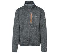 (XXL, Black Marl) Trespass Mens 3 Zip Pockets Fleece - Bingham