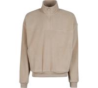 Urban Classics Men's Basic Polar Fleece Troyer Sweatshirt, Warmsand, XXXXXL