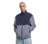 Fleece Urban Classics Colour Block Bleu 5XL