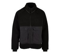 Urban Classics Short Raglan Sherpa Jacket Black S Men