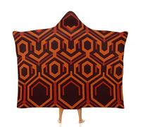 Fleece Wearable Blanket Hoodie Hands-Free Warm Cozy Oversized Shining Overlook Blanket for Working Lounging