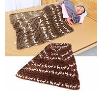 Fleece Wheelchair Blanket for Lower Body, Thicken Warm Lap Blankets Universal Fit for Adults Kids Elderly