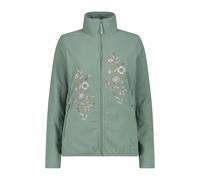 Fleece with embroidery for women CMP Vert S