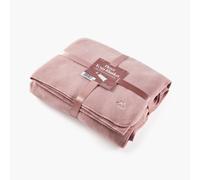 Fleece Yoga Blanket Ultra-Soft Reversible Myga Pink One Size