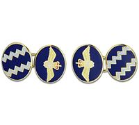 Fleet Air Arm Gilt Enamel Cufflinks
