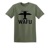Fleet AIR ARM WAFU Men's T-Shirt Military Armed Forces Heroes Navy Union Jack Gift Top(Military Green,4XL)