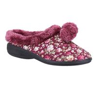 Fleet & Foster Buzzard Womens Pom Poms Mule Slippers