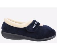 Fleet & Foster Capa MEMORY FOAM Womens - Navy Velour - Size UK 4