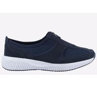 Fleet & Foster Cora Memory Foam Womens Shoes Trainers, Size 3 In Navy