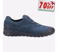 Fleet & Foster Cristianos Womens MEMORY FOAM Casual Slip On Shoe Navy