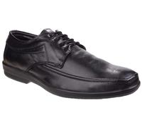 Fleet & Foster Dave Mens Leather Apron Toe Oxford Shoes Cushioned Formal