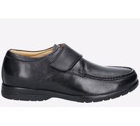 Fleet & Foster Fred Dual Fit Moccasin Male Black UK Size 15