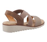 Fleet & Foster Freesia Leather Touch Fasten Sandal