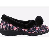 Fleet & Foster Goldfinch Slipper Womens - Navy - Size UK 4