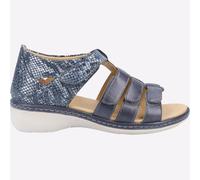 Fleet & Foster Julie Womens MEMORY FOAM Casual Fashion Sandals Navy
