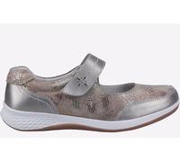 Fleet & Foster Laura Womens Flat Shoes Silver 5 UK