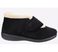 Fleet & Foster Women's Levitt Bootie Slipper in Black | Size: 6 Fleet & Foster Black 6