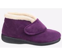 Fleet & Foster Levitt Touch Fastening Ladies Bootie Slippers
