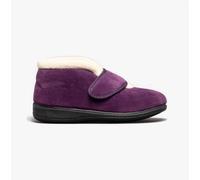 Fleet & Foster Levitt Touch Fastening Ladies Bootie Slippers