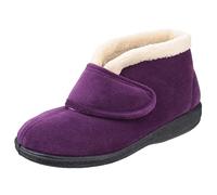 Fleet & Foster Levitt Womens Purple Bootie Slipper