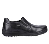 Fleet & Foster Men's 'Magpie' Classic Slip On Shoes in Black | Size: 11 Fleet & Foster Black 11