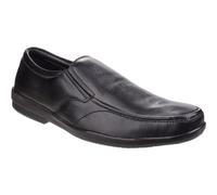 Fleet & Foster Mens Alan Formal Apron Toe Slip On Comfy Smart Shoes