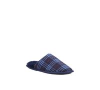 Fleet & Foster Men's Rhys Mule Slipper in Navy | Size: 10 Fleet & Foster Navy 10