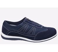 Fleet & Foster Mombassa MEMORY FOAM Womens - Navy Suede - Size UK 7