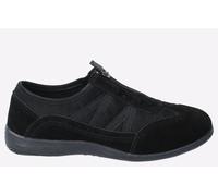 (7 UK, Black) Fleet & Foster Womens/Ladies Mombassa Comfort Shoe