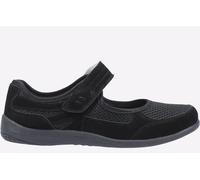 Fleet & Foster Women's Morgan Touch Fastening Shoe in Black | Size: 7 Fleet & Foster Black 7