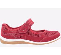 Fleet & Foster Morgan Touch Fastening Shoe Female Red UK Size 7