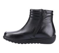 Fleet & Foster Morocco Twin Zip Ankle Boot Black zip, Memory Foam Footbed