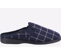 Fleet & Foster Neal Slipper Mens - Navy Mixed Material - Size UK 8