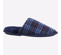 Fleet & Foster Rhys Mule Slipper Male Navy UK Size 7